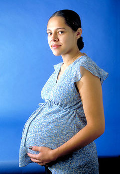 pregnant woman